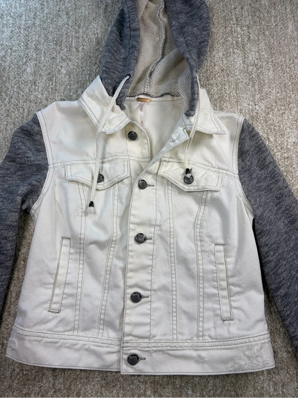 Free People lightweight white